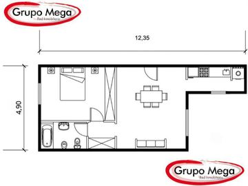 Departamento - Villa Pueyrredon