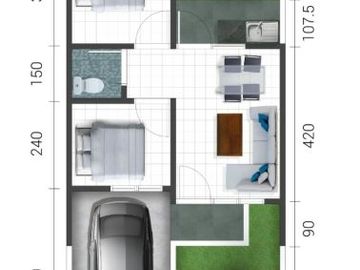 Dijual Rumah Cluster Siap Huni cibinong,Bogor