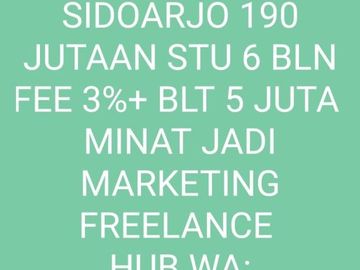 Di Cari Freelance Untuk Berjualan Property Di Sidoarjo Dengan Penghasilan Puluhan Juta
