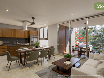 Departamento en venta Mérida Yucatán, Privada El Origen Xcanatún