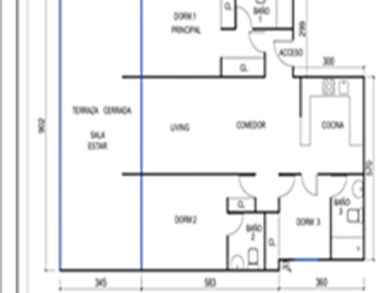 Depto. en venta de 3 dormitorios en Reñaca, Sector 5, ERZ