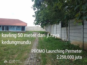 Tanah kavling di Kedung mundu Tembalang dekat swalayan Gaya