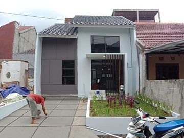 Cluster Tipe Mezanine Bergaya Jepang di Pancoran Mas Depok 600 jt an (ismul)