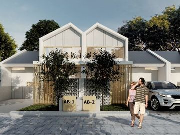 Rumah minimalis modern di bandung