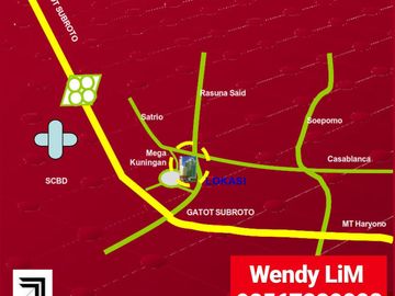 GEDUNG / HOTEL SANGAT STRATEGIS at MEGA KUNINGAN JAKARTA (DIJUAL)