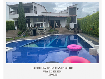 CASA CAMPESRE VIA EL EDEN 3698