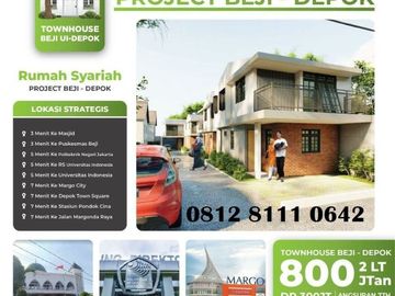 Rumah dijual di depok 10 menit TOLL MARGONDA