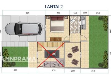 Ruamah Syari'ah 2 lantai di Telaga Kahuripan Bogor 400 jt an (reno)