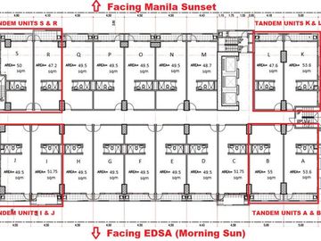 49.5 SQM Now Ready for Turn Over and Fit Out of Units, Timog QC Condo Units 2 Bedrooms