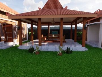 Komplek rumah joglo pandawa harga murah dekat wisata