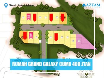 RUMAH MURAH LOKASI STRATEGIS DEKAT GALAXY CIKUNIR BEKASI