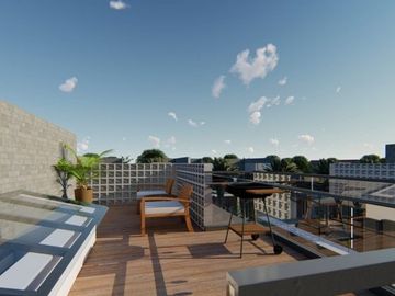 DIJUAL RUMAH DESIGN MODEREN DENGAN KOLAM RENANG PRIBADI DAN ROOFTOP DI KOTA JOGJA