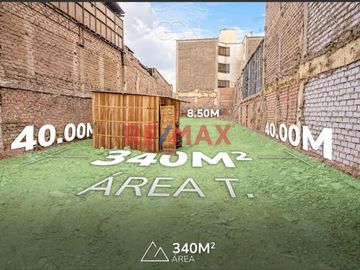 Atención constructoras, inmobiliarias e inversionistas: se vende terreno de 340 m² con parámetros para 8 pisos o más, ideal para proyectos multifamili