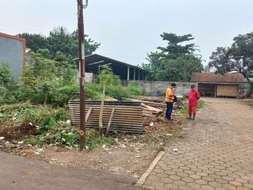 Tanah datar hankam pln ujung aspal jatimurni dkt tol jatiwarna bekasi