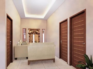 VILLA LUAS KLASIK MODERN DI SLEMAN NYAMAN NUANSA ASRI