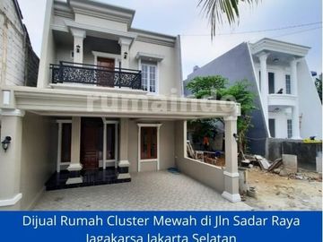 Dijual Rumah Cluster Mewah di Jln Sadar Raya Jagakarsa Jakarta Selatan