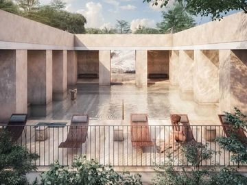 KOH - Departamento en venta en Tulum , Aldea Zamá,  a orillas del Mar Caribe