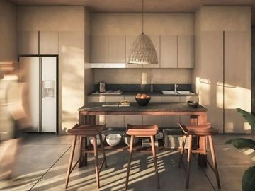 KOH - Departamento en venta en Tulum , Aldea Zamá,  a orillas del Mar Caribe