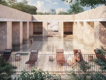 KOH - Departamento en venta en Tulum , Aldea Zamá,  a orillas del Mar Caribe