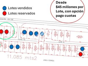 COD37232 Venta de Sitios Malalcahuello Corralco Curacautin