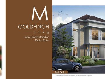 Rumah 2 Lantai Goldfinch The Springs Sumarecon Serpong