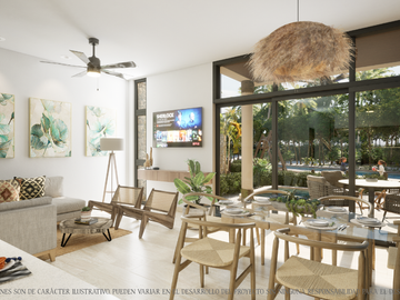 Penthouse (Norte o Sur) en Venta en Najau en San Benito, Telchac