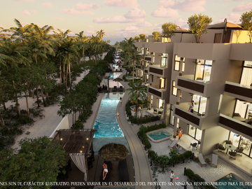 Penthouse (Norte o Sur) en Venta en Najau en San Benito, Telchac