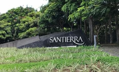 for sale: santierra nuvali lot near main gate perimeter