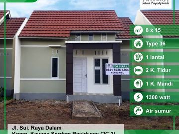 Rumah Subsidi, Serdam, Pontianak, Kalimantan Barat