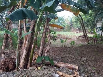 Tanah asri dibawah harga NJOP pinggir jalan Sawangan Depok