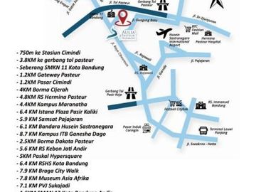 Rumah Syariah 2 lantai di kota Bandung