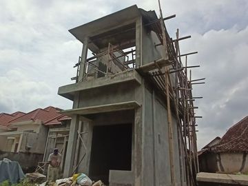 Rumah Proses Bangun 2 Lantai 4 Kamar Cuma 700 Jutaan di Sleman