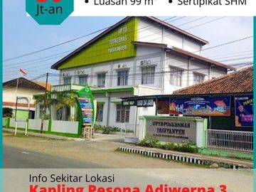 SHM Pecah Unit Dekat Puskesmas Pagiyanten Tegal : 50 Jt-an