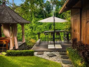 Stunning Jungle and river view Leasehold Villa in Serene Ubud - Your Turn-Key Investment Opportunity