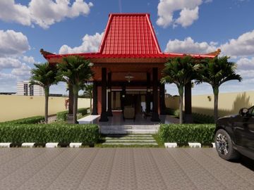 MILIKI SEGERA RUMAH JOGLO DI UTARA CANDI PRAMBANAN LOKASI STRATEGIS