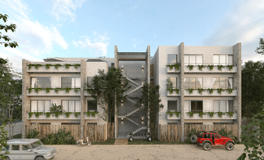 Venta departamento cerca de Av Kukulkán en Tulum