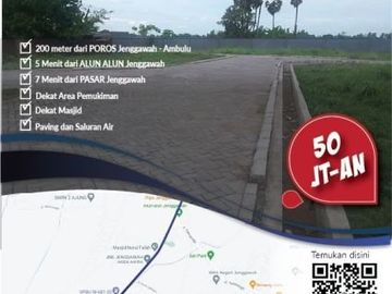 DIJUAL TANAH KAVLINGSIAP BANGUNTERMURAH DAN STRATEGIS DIJEMBER SELATAN