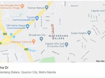 House and Lot for SALE in Alpha Village, Capitol Hills, QC