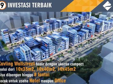 Di Jual Kavling Komersil Wallstreet PIK 2, Cicilan Panjang, Harga NEGO, MURAH!!!