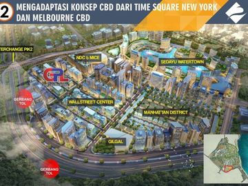 Di Jual Kavling Komersil Wallstreet PIK 2, Cicilan Panjang, Harga NEGO, MURAH!!!