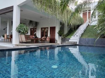 For sale villa view of rice fields, river and jungle near Canggu Bali