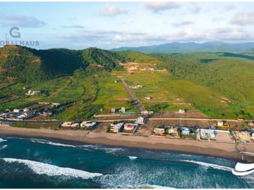 En venta terreno de playa proyecto Cayo Paraiso Puerto Cayo Manabi.