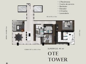 Departamento en Centrito Valle