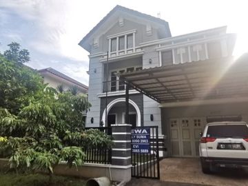 Disewakan Rumah Besar Telaga Golf Virginia BSD Tangerang - Fully Furnish Bersih Nyaman Siap Huni Harga Murah