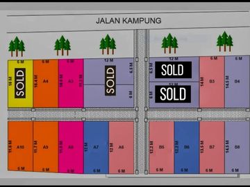 Tanah Dijual Murah Lokasi di Kepanjen