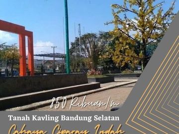 Kavling Tanah Bandung selatan Ciparay SHM 850 ribuan/m
