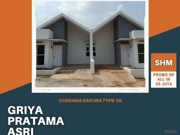 di jual rumah baru bisa kpr dp ringan