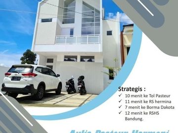 Jarang Ada Rumah Syariah Cantik Di Pasteur Kota Bandung Dekat Tol Dan Mall Pvj