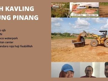 Strategis ! Tanah Kavling Tanjung Pinang 100m Hanya 30 Juta