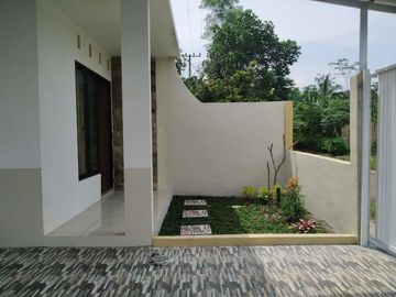 Sebuah rumah dengan desain cantik dan cozy, desain kekinian Daerah jember